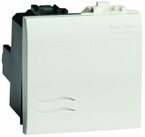 Выключатель для кабель-канала DKS Brava 1-кл. 2 мод. белый картинка